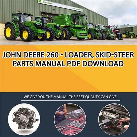 john deere 260 skid stee re engine|john deere 260 owners manual.